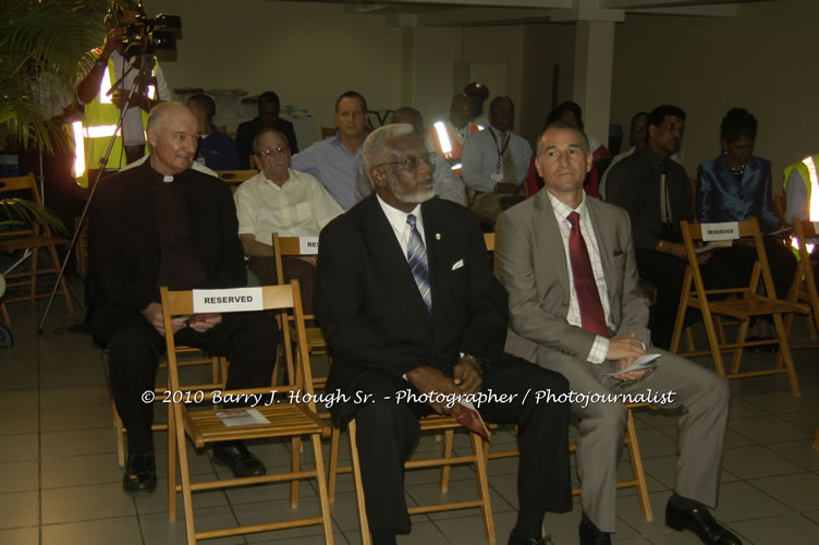 Jamaica Air Shuttle Launch @ MBJ Airports Limited, Wednesday, January 20, 2010, Sangster International Airport, Montego Bay, St. James, Jamaica W.I. - Photographs by Net2Market.com - Barry J. Hough Sr, Photographer/Photojournalist - The Negril Travel Guide - Negril's and Jamaica's Number One Concert Photography Web Site with over 40,000 Jamaican Concert photographs Published -  Negril Travel Guide, Negril Jamaica WI - http://www.negriltravelguide.com - info@negriltravelguide.com...!