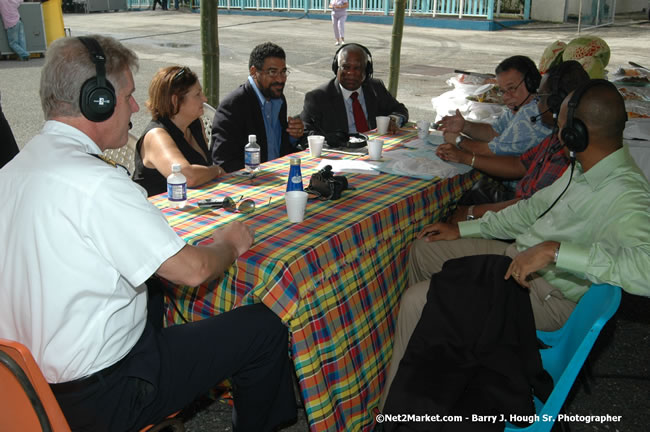 MS Freedom Of The Seas [Royal Caribbean International's - Newest Vessel] Plaques &amp; Keys Ceremony in order to commemorate its first arrival at the Port Montego Bay Photos - Negril Travel Guide, Negril Jamaica WI - http://www.negriltravelguide.com - info@negriltravelguide.com...!