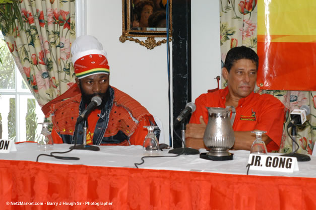 Press Conference Half Moon - Ignition - The Internation Fire Blazes - Friday, July 21, 2006 - Montego Bay, Jamaica - Negril Travel Guide, Negril Jamaica WI - http://www.negriltravelguide.com - info@negriltravelguide.com...!