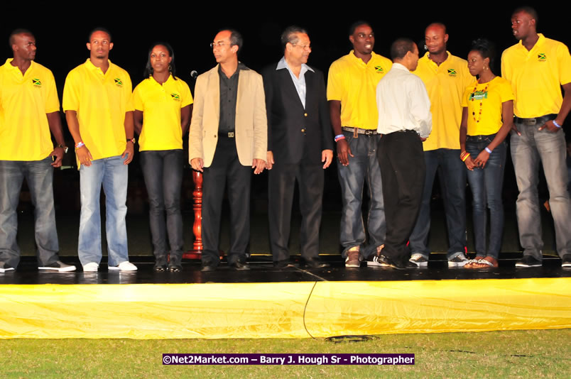 Jamaica's Athletes Celebration - Western Olympics Sports Gala & Trelawny Homecoming - Wednesday, October 8, 2008 - Photographs by Net2Market.com - Barry J. Hough Sr. Photojournalist/Photograper - Photographs taken with a Nikon D300 - Negril Travel Guide, Negril Jamaica WI - http://www.negriltravelguide.com - info@negriltravelguide.com...!